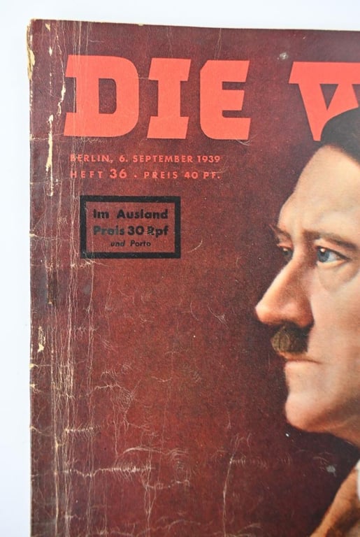 German Third Reich Magazine 'Die Woche' 1940