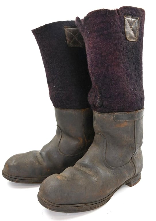 German Reichsbahn Official Winter Boots
