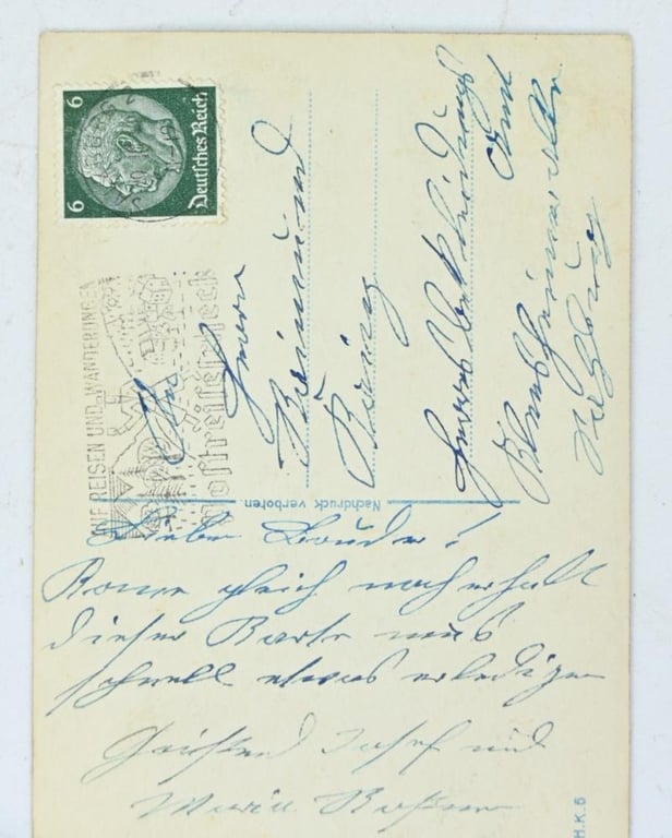 German NSKK Picture / Postcard