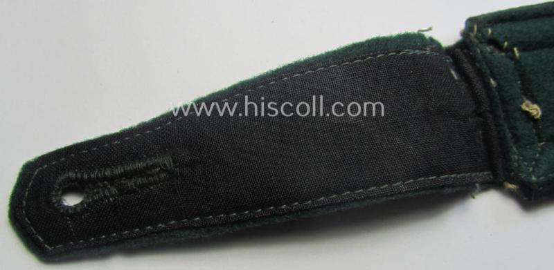 Single, WH (Heeres) NCO-type shoulderstrap: 'Feldwebel u. Mitglied einer Pionier-Lehr-Btls.'