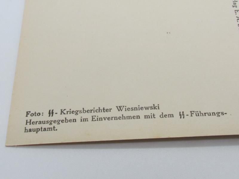 Postcard : Unsere Waffen-SS