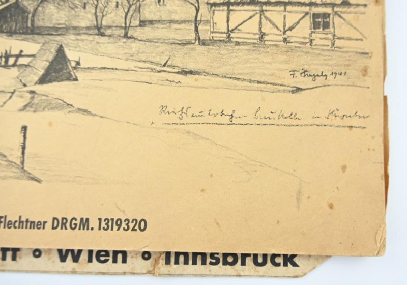 German Third Reich Road Kalender 1942