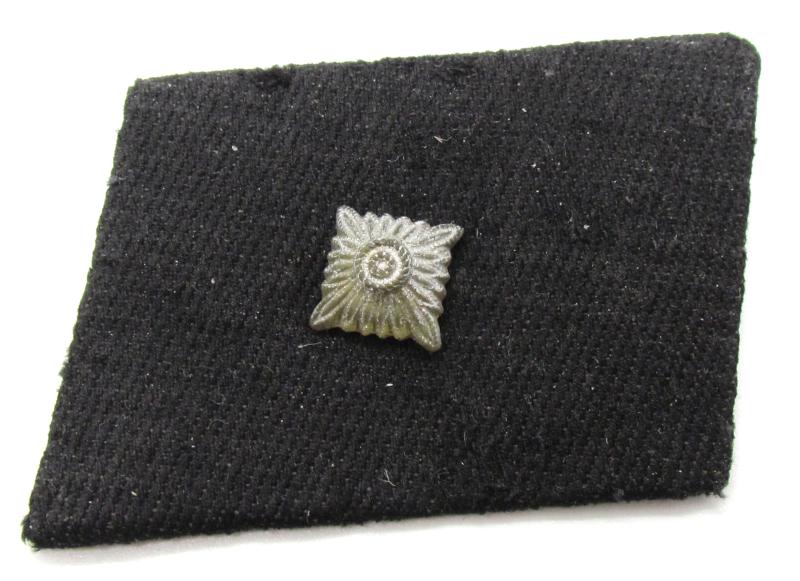 Waffen-SS ‘BeVo’ collar tab set ( with glass made pip )