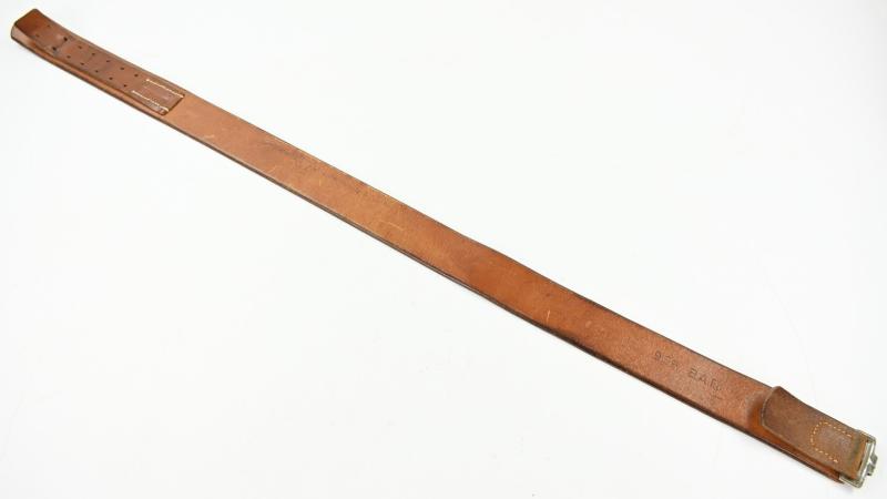 German LW Brown Leather Combat Belt