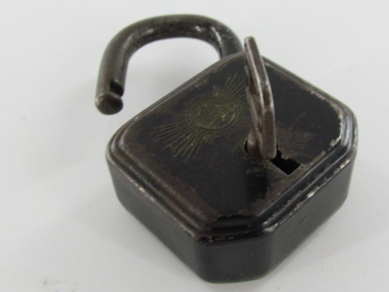 German Padlock made by Burg  With Key
