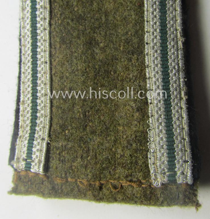 Single, RAD (ie. 'Reichsarbeitsdienst') NCO-type shoulderstrap (being of the 2nd pattern as used in the period between 1936-41) as was intended for an: 'RAD-Truppführer der Verwaltungsdienst' (comparable with an: 'Uffz.'-rank)