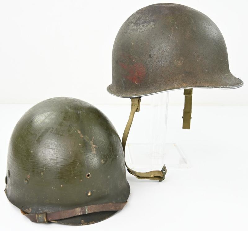 US WW2 82nd Airborne Division 508th Parachute Infantry Regiment Combat Helmet