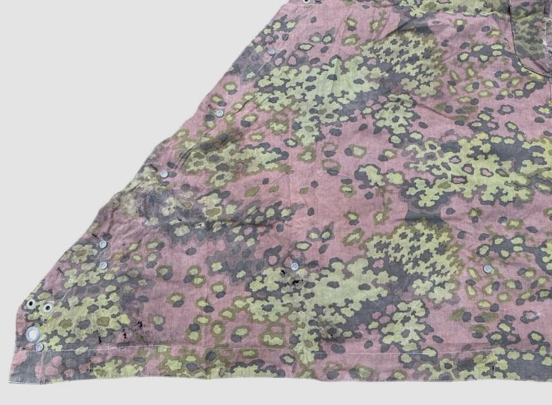 Waffen SS Oak Shelter Quarter ( Zeltbahn ) in used condition