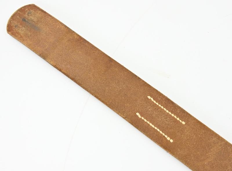 German LW Brown Leather Combat Belt