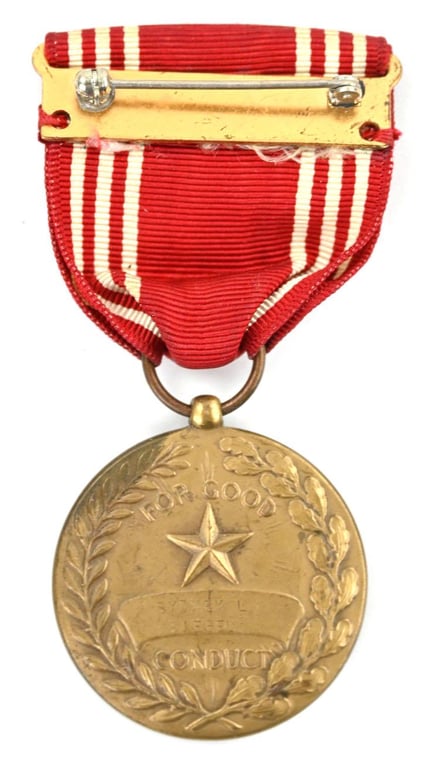 US WW2 Good Conduct Medal 'Sidney L. Siegel'