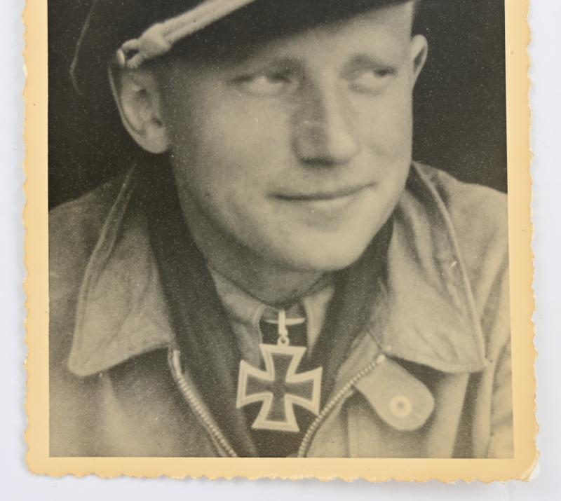 German LW Portrait Picture Knight's Cross Recipient
