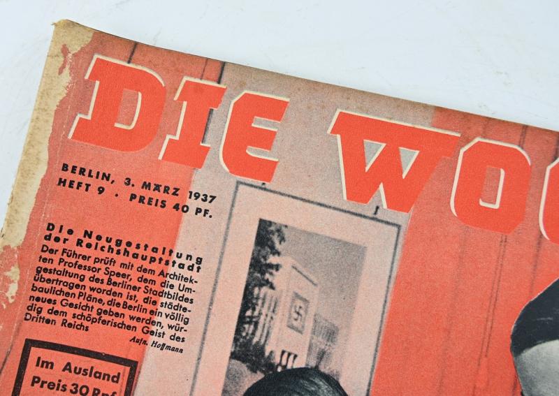 German Third Reich Magazine 'Die Woche' 1937