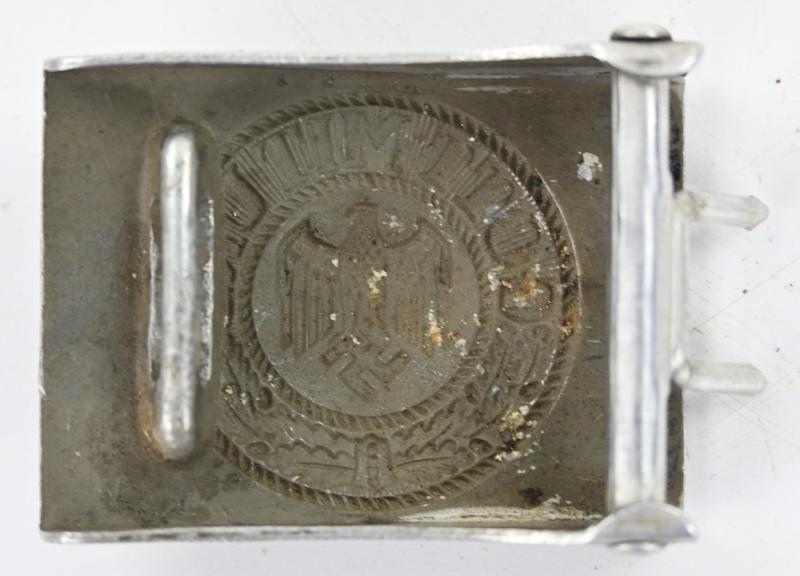 German WH Pebbled Beltbuckle