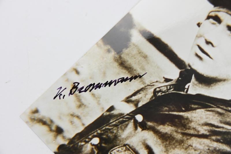 Signature of Waffen-SS Member 'Karl Brommann'