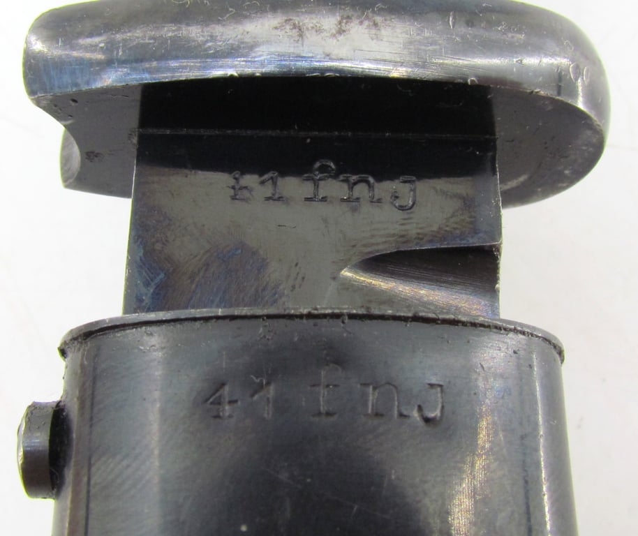 Matching K98 bayonet marked 41 fnj