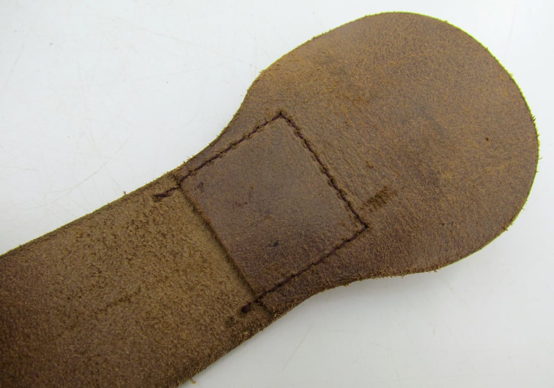 Original WWII U.S. Army leather garrison belt