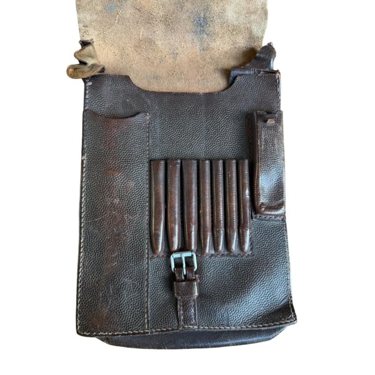 Brown Wehrmacht Map Case