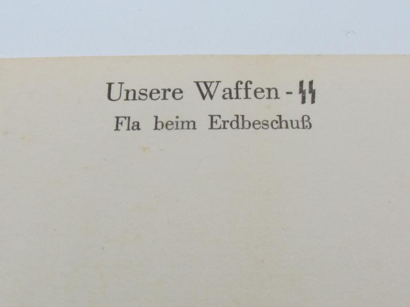 Postcard : Unsere Waffen-SS