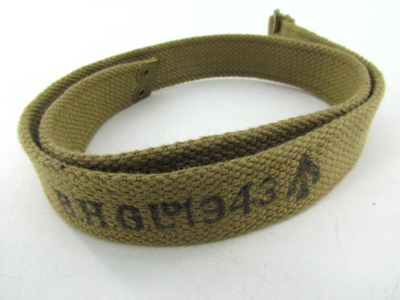 British WWII Equipment Strap 1943