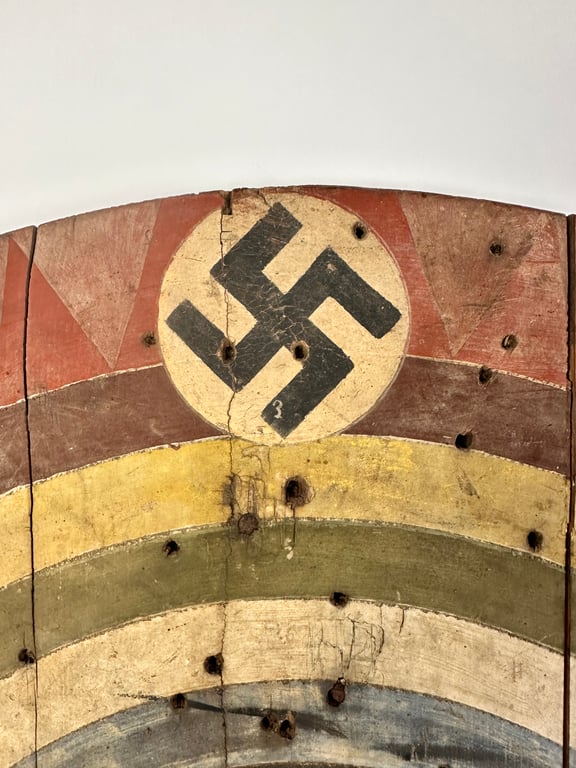Rare!! wooden Hitler youth practice shooting target