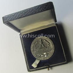 Greyish-silver-toned, 'Reichsnährstand'- (ie. 'RNSt.'-) related, commemorative-award-plaque entitled: '5....