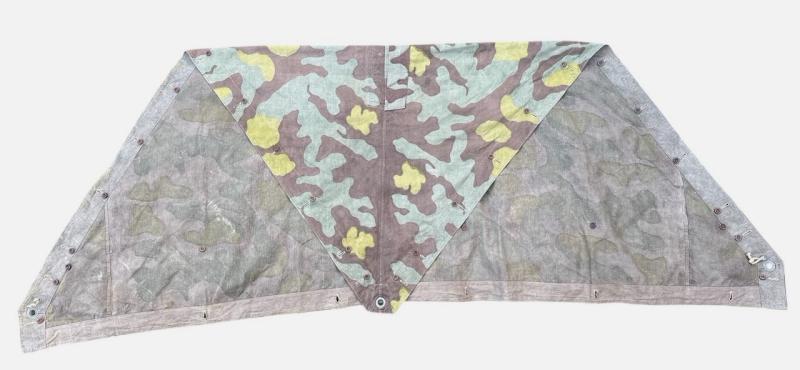 Italian Camouflage Heer/Waffen-SS M31 Shelter Quarter (Zeltbahn)...Rare