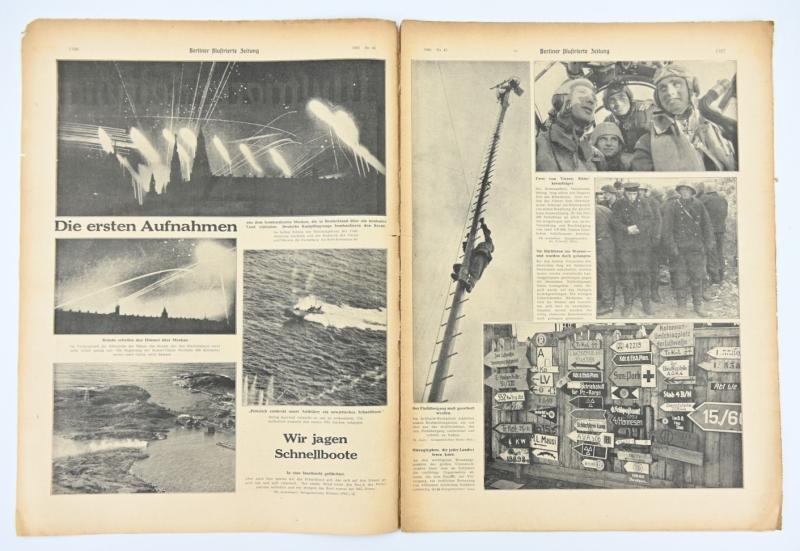 German Berliner Illustrierte Zeitung Newspaper November 1941