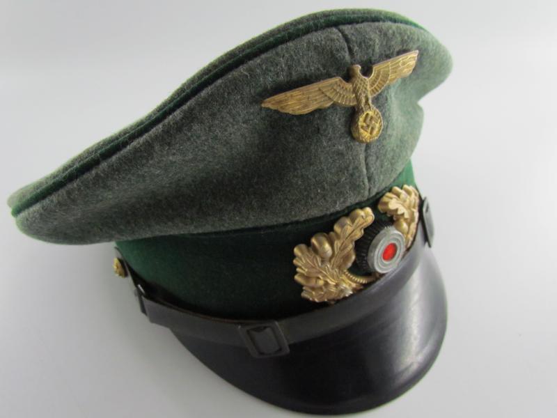 Kriegsmarine Coastal Artillery EM/NCO's Visor Cap