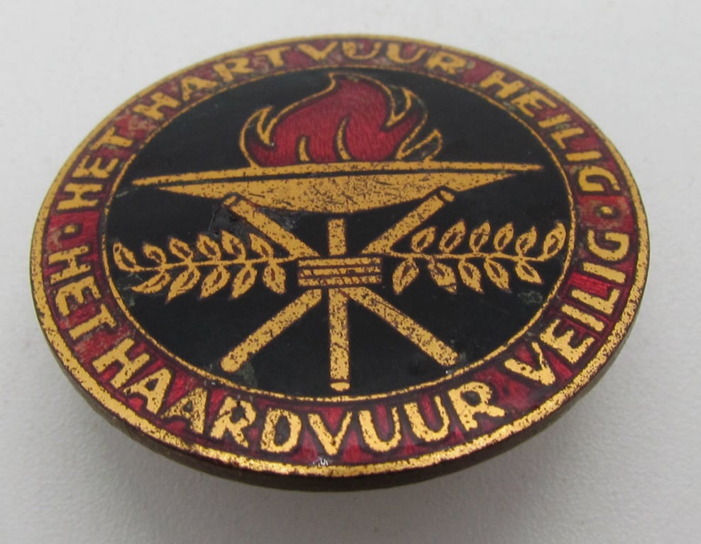 NSVO 'Het hartvuur heilig - Het haardvuur veilig' Badge