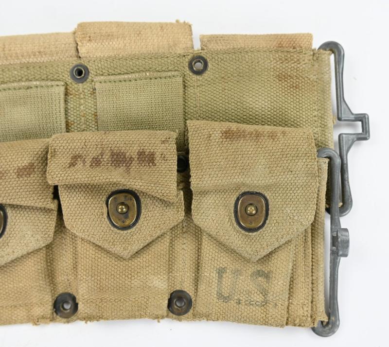 US WW2 M1 Garand Ammo Belt 1943