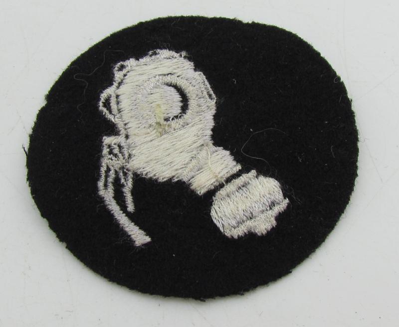 Waffen-SS 'Gasschutzenunteroffizier' Specialty Patch