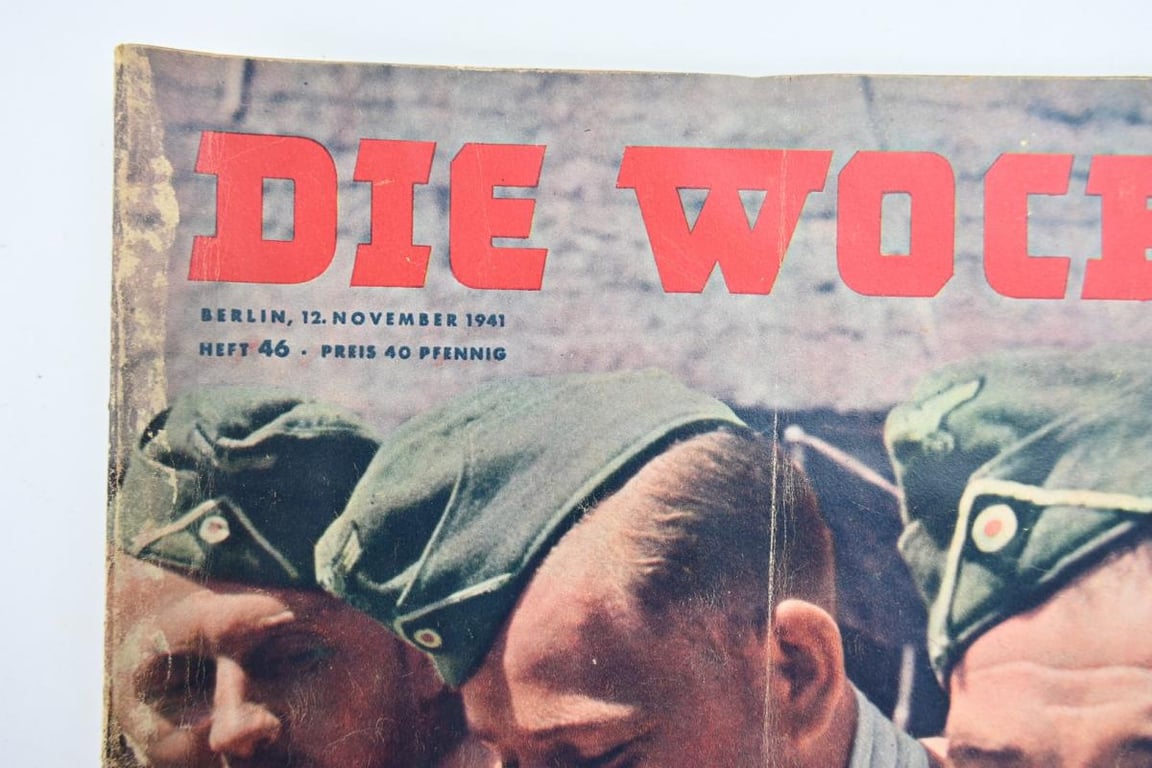 German Third Reich Magazine 'Die Woche' 1941