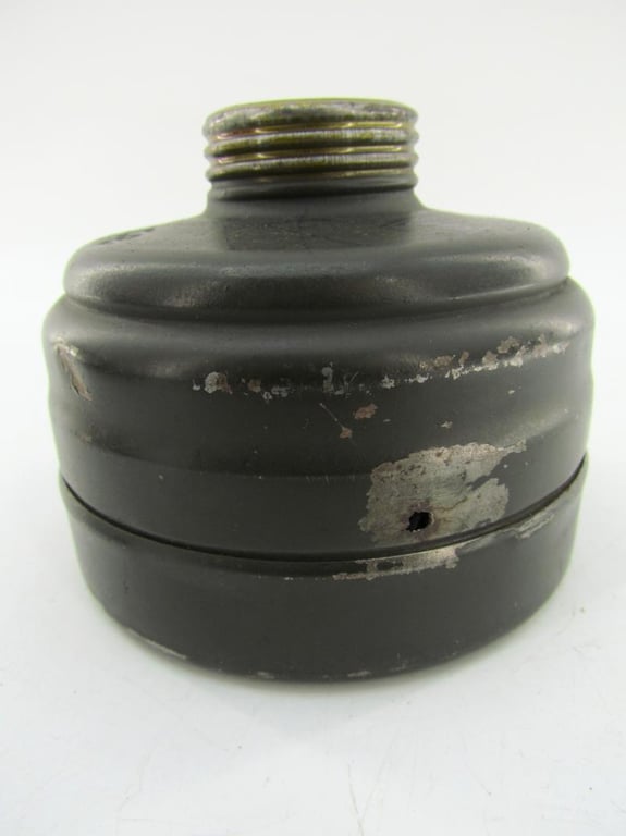 WH/SS Gasmask Cannister With Contents 1943