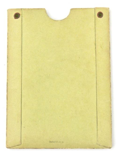 German Wehrpass Cover