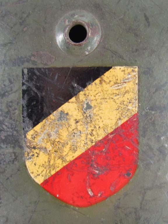 Wehrmacht Heer M35 Applegreen Double Decal Helmet