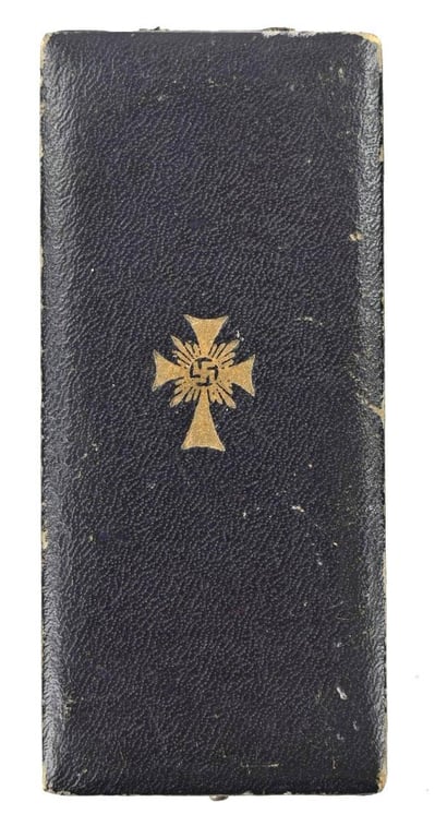 German Mother's Cross in Gold with case