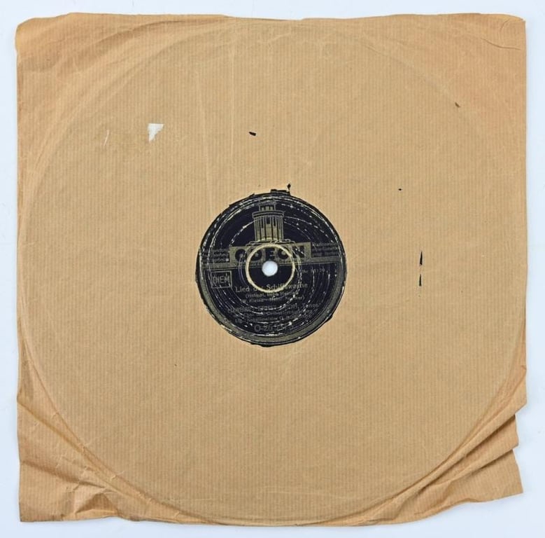 German Third Reich Era Music Record