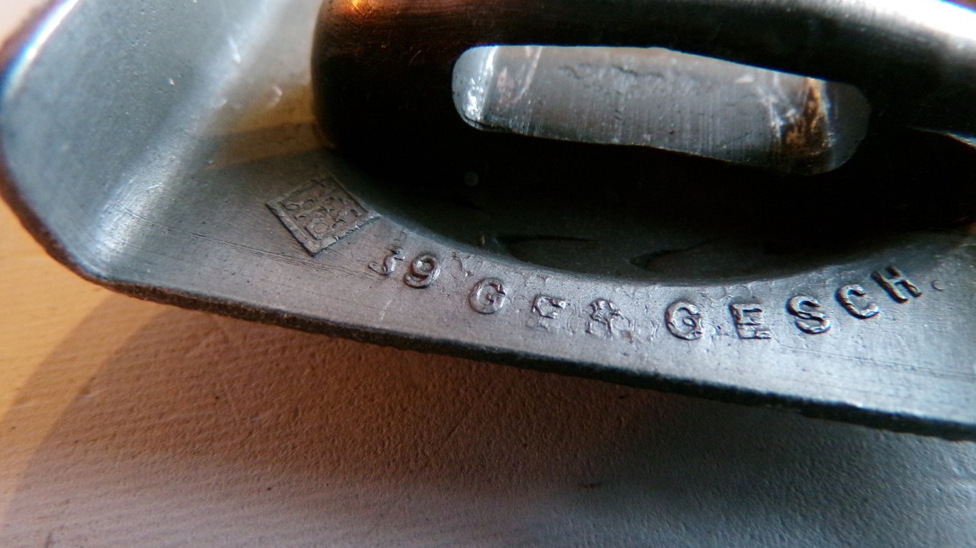 Roten Kreuz (Red Cross) Belt buckle by J.F.S