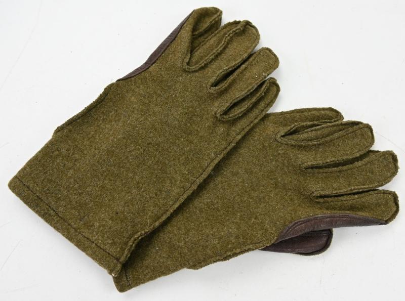 US WW2 Winter Wool Gloves