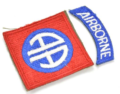 US WW2 82nd Airborne Division Shoulder Patch