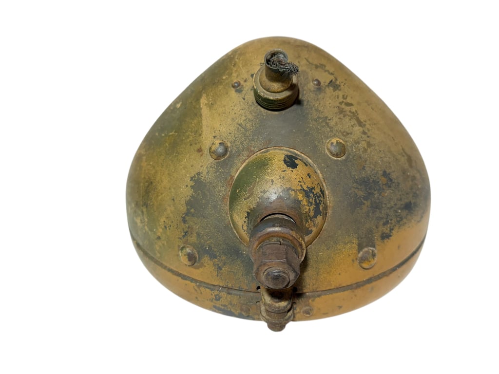 German WWII Camouflaged Headlight