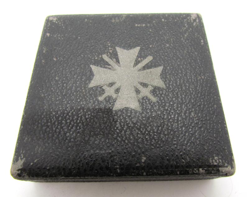 War Merit cross (KVK) first class “1” in Case