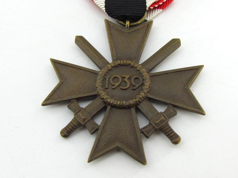 German War Merit Cross with Swords Marked 34