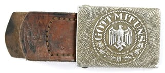 German WH Beltbuckle with Tab 'R.S.&S.'