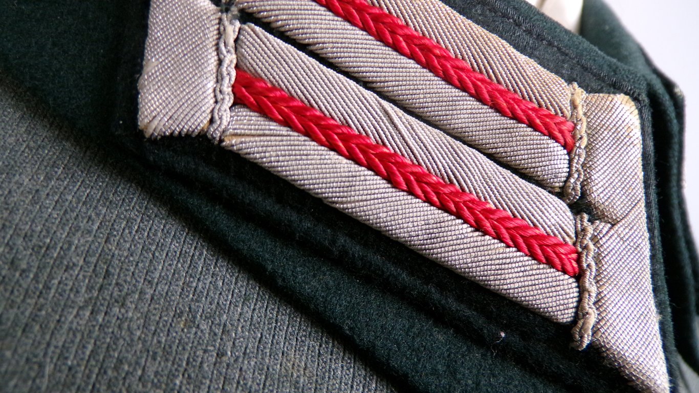 Untouched Major's uniform from estate