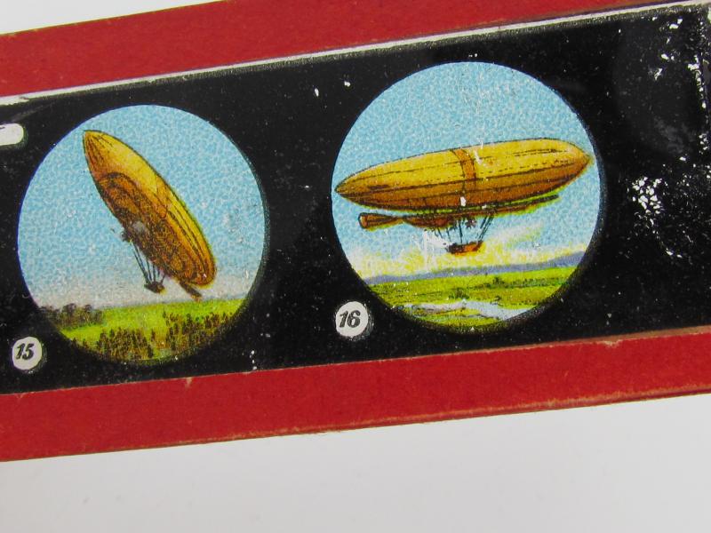 Magic Lantern ( Laterna Magica ) Glass Plates In Original Box