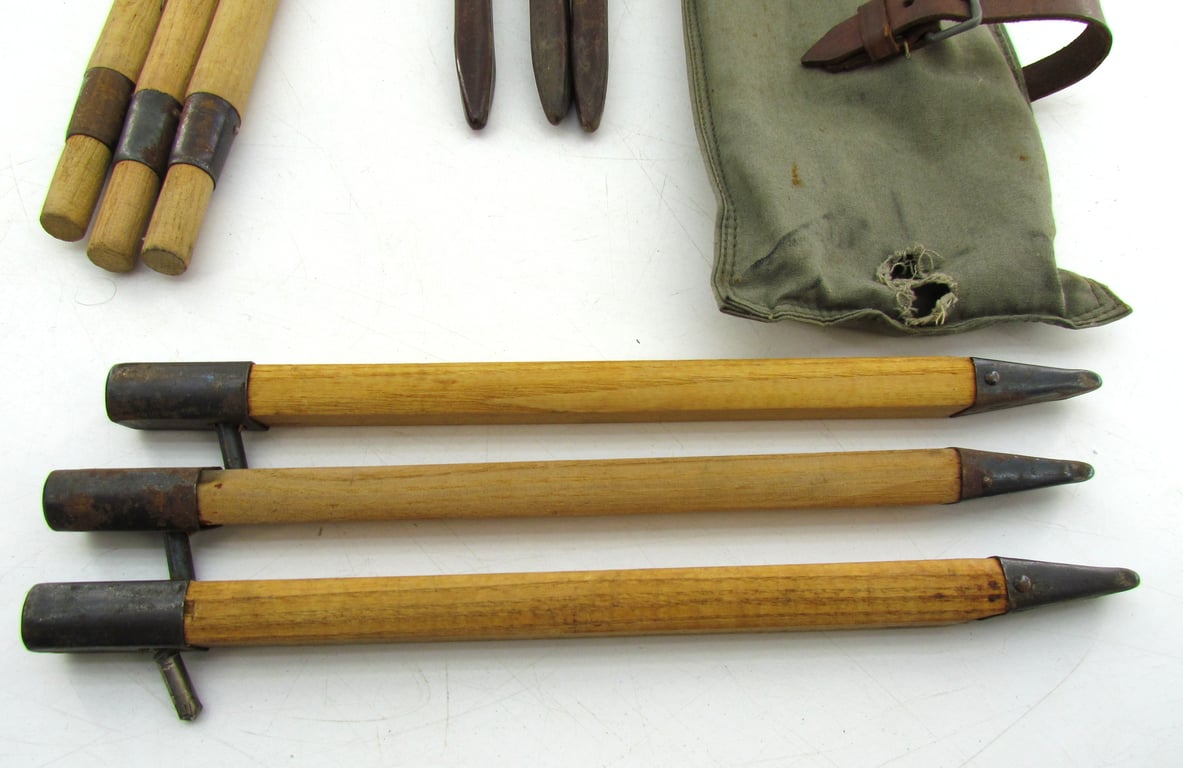 Shelter Quarter Equipment (Zeltbahn Ausrüstung) with "Teno" Stamp