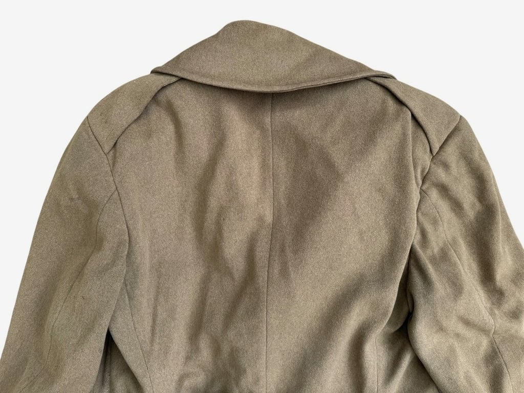 U.S. WWII Army Short Overcoat (Mackinaw Type) – Dated 1942
