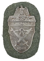 German WH/SS Demjansk Campaign Shield
