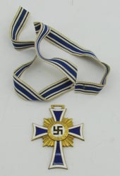 German Mothers Cross in Gold